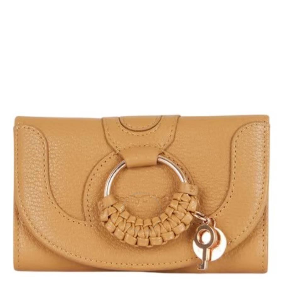 See by chloe☆ハナ ウォレット ゴートスキンレザー【英国発】 Chloé グレインレザー製カードスロット付きEnvelopeスモール