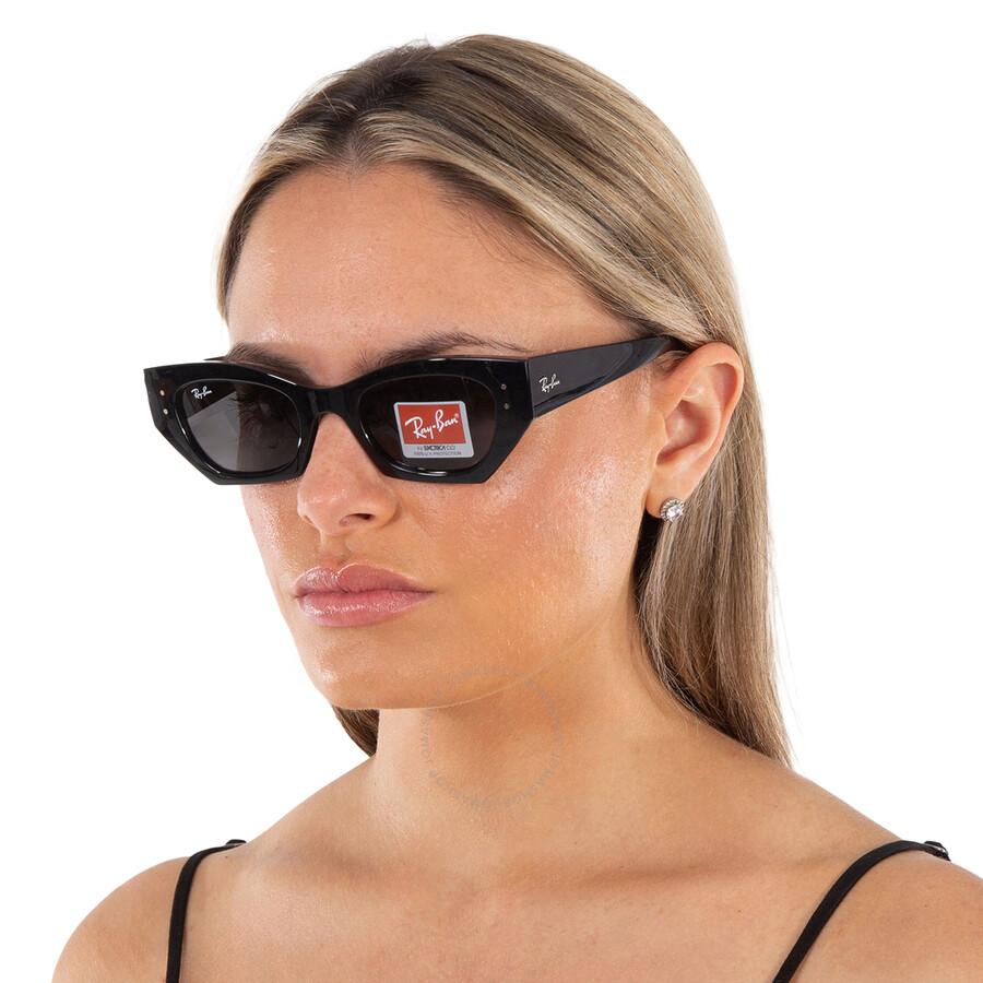 小物 Ray-Ban ORB4430F - Zena 667787 White Amazon.com: Ray-Ban RB4430 Zena Butterfly Sunglasses, Black