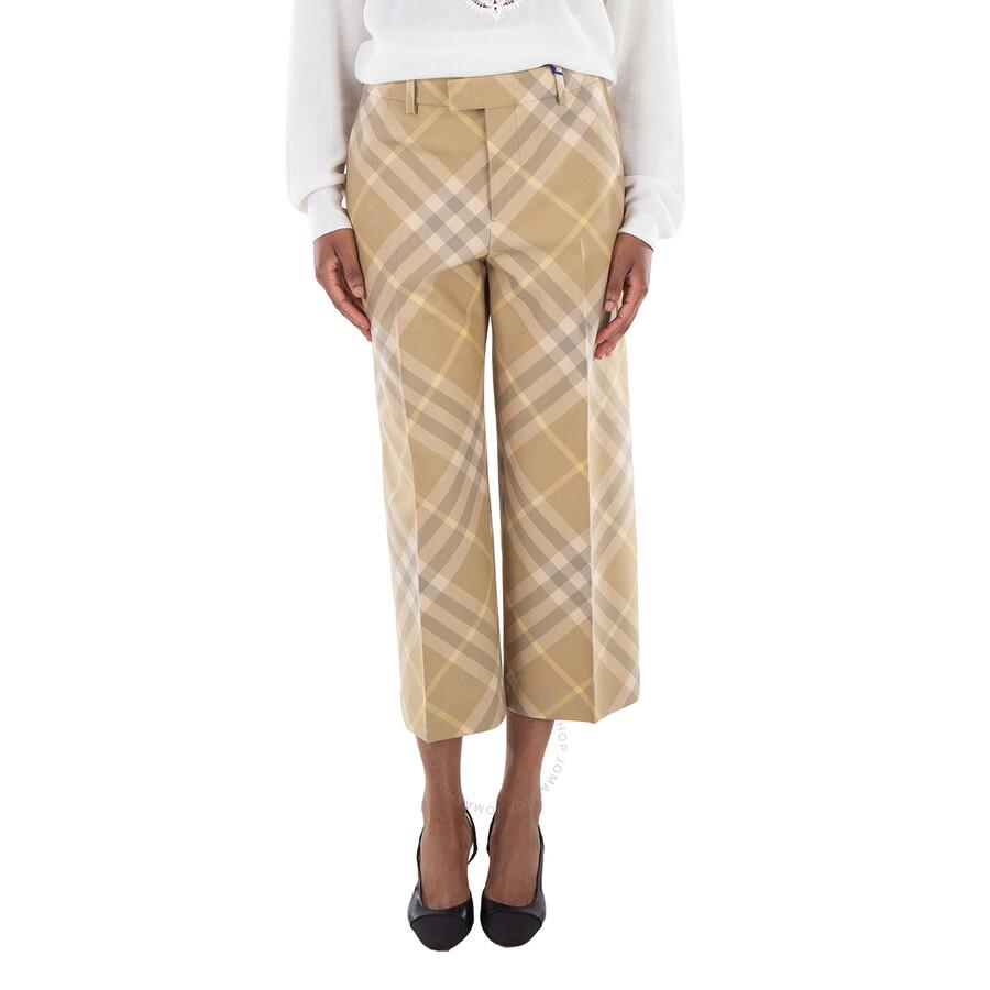 Burberry Capri and cropped pants for Women | Online Sale up