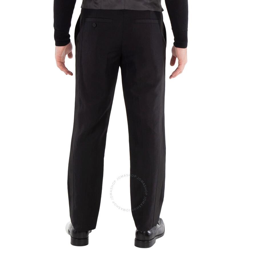 Burberry wool tailored trousers - Black