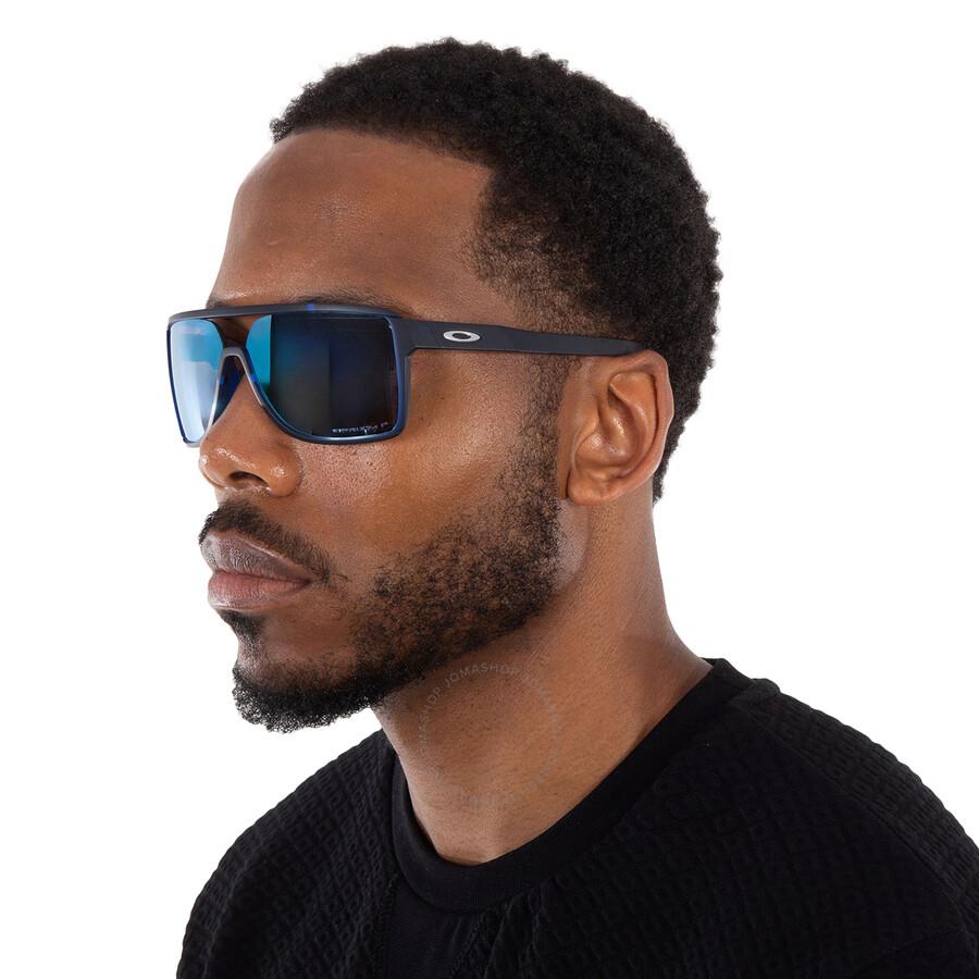 Oakley Castel Prizm Deep Water Polarized Rectangular Sunglasses