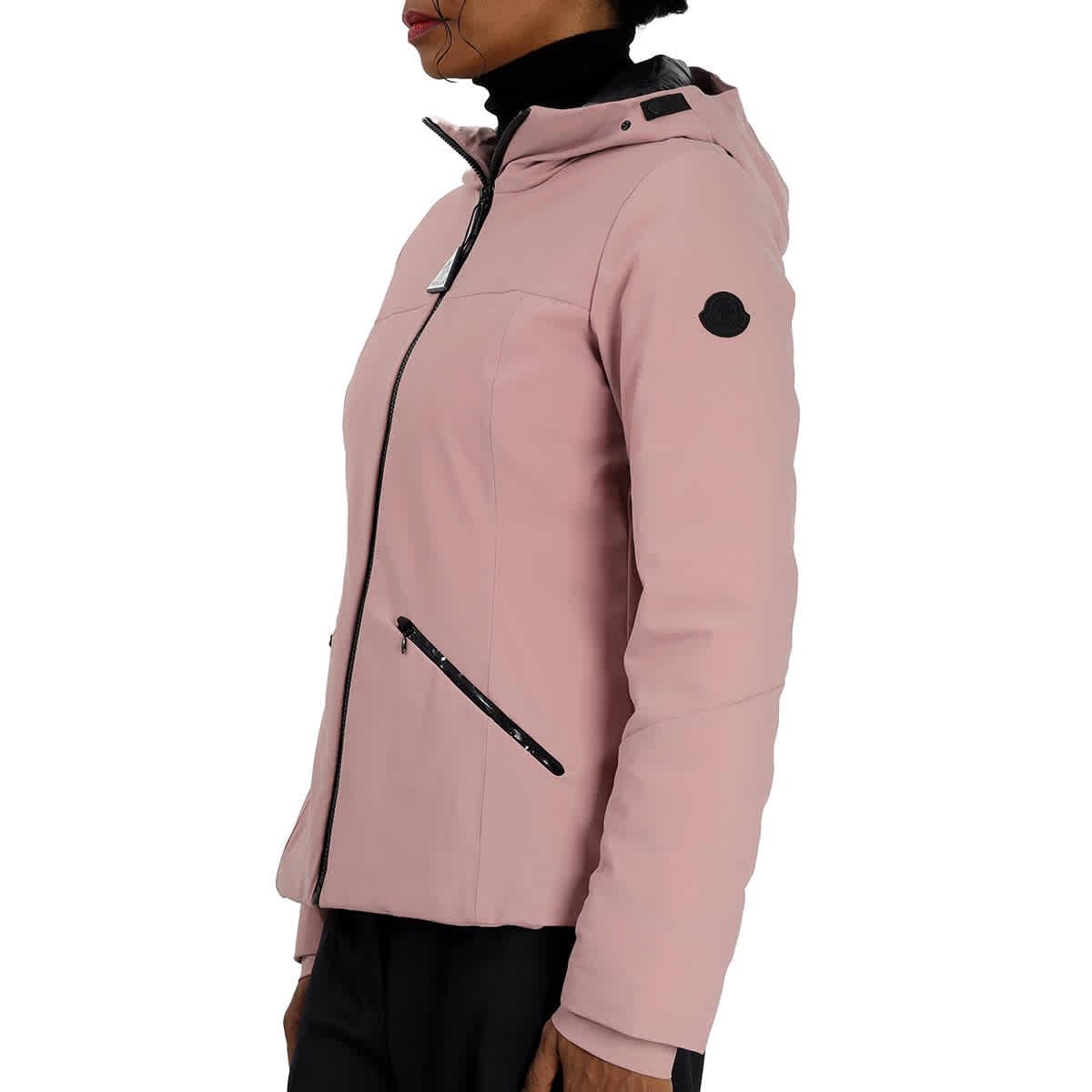 Altijd aflevering binden Moncler Merville Hooded Jacket in Pink | Lyst