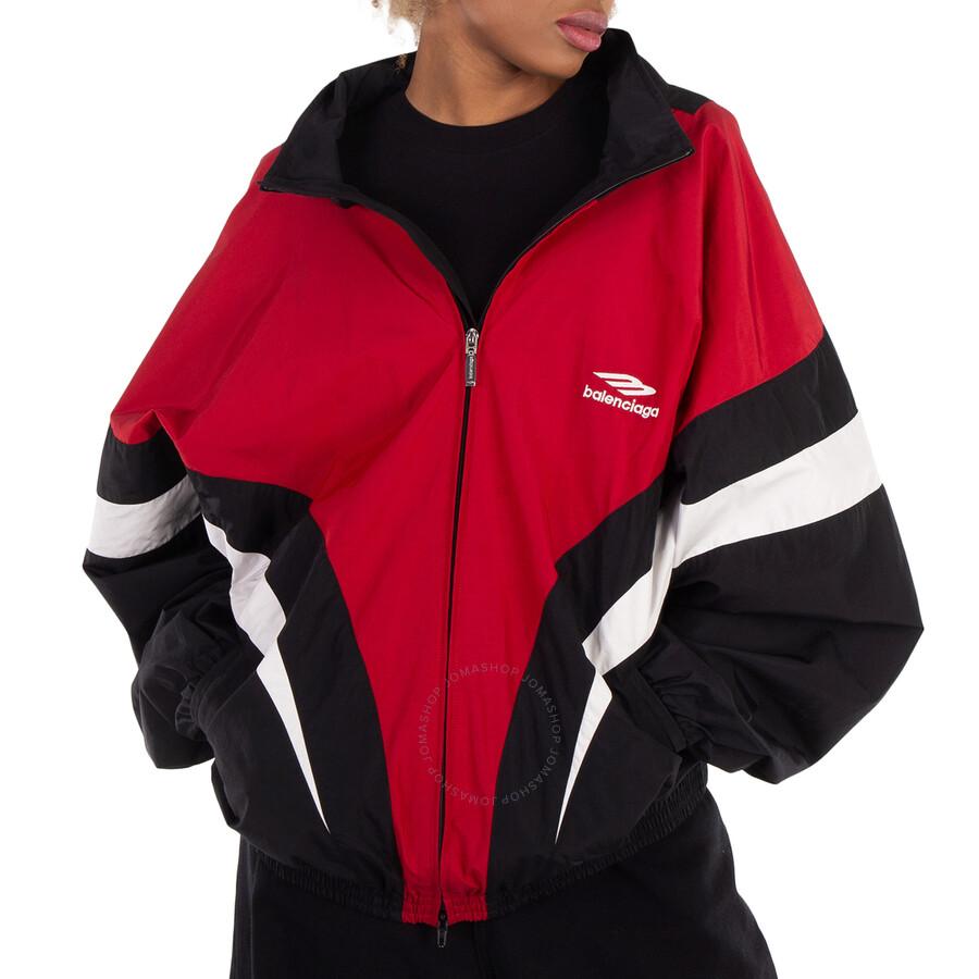 ジャケット BALENCIAGA Woman Jacket Red 773998TPQ37 6400 Balenciaga Tweed double-breasted Jacket | Red | FARFETCH JO