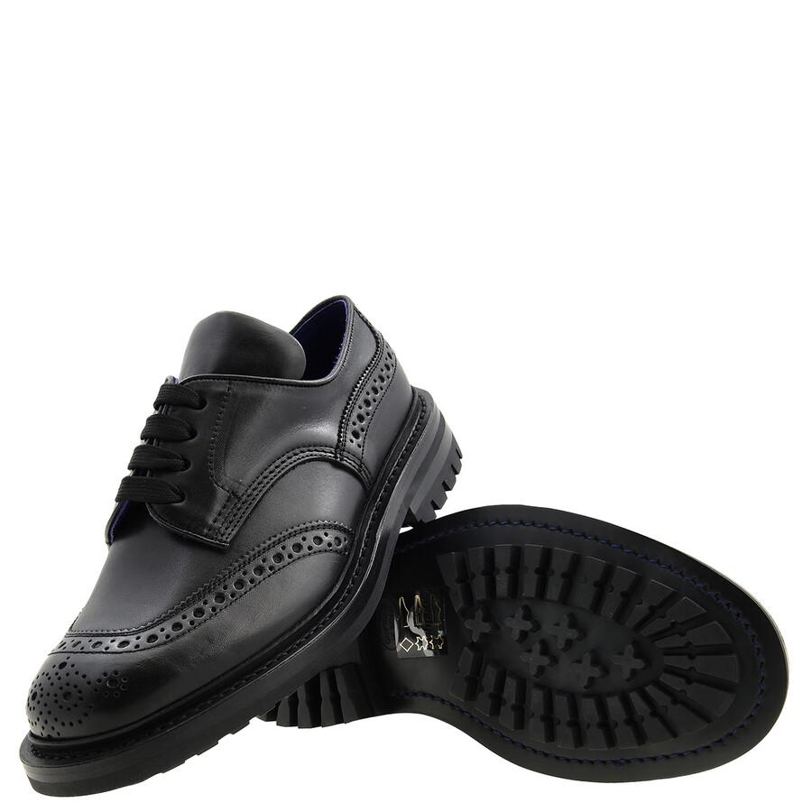 Burberry X Trickers Devon Almond Toe Comfort Derby Shoes, Brand