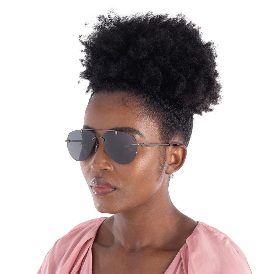 Burberry Dark Grey Pilot Sunglasses Be3151 131687 60 in Grey Lyst UK
