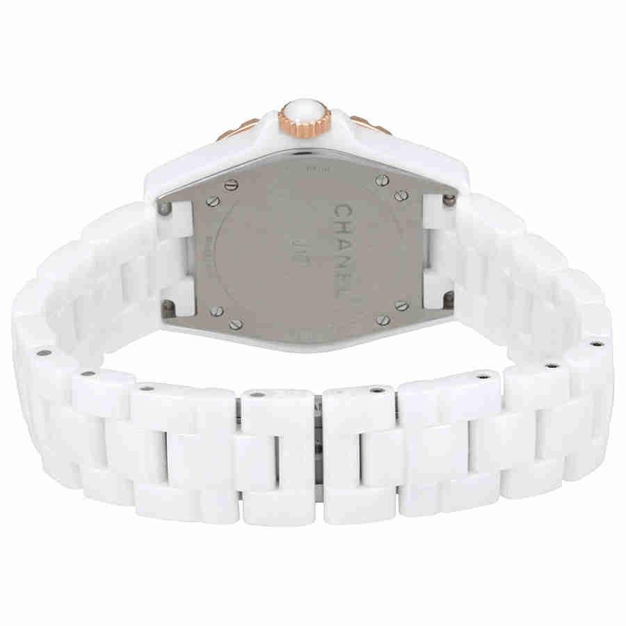 Chanel J12·20 Automatic White Dial Ladies Watch H6476