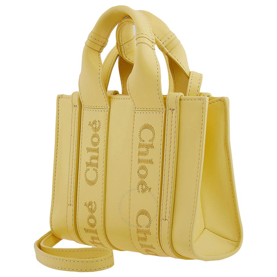 outlet【Chloe】Woody☆Golden Yellow Small トートバッグ 楽天市場】【アウトレット】クロエ CHLOE スモールトートバッグ