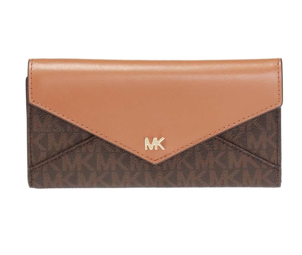 michael kors large envelope wallet