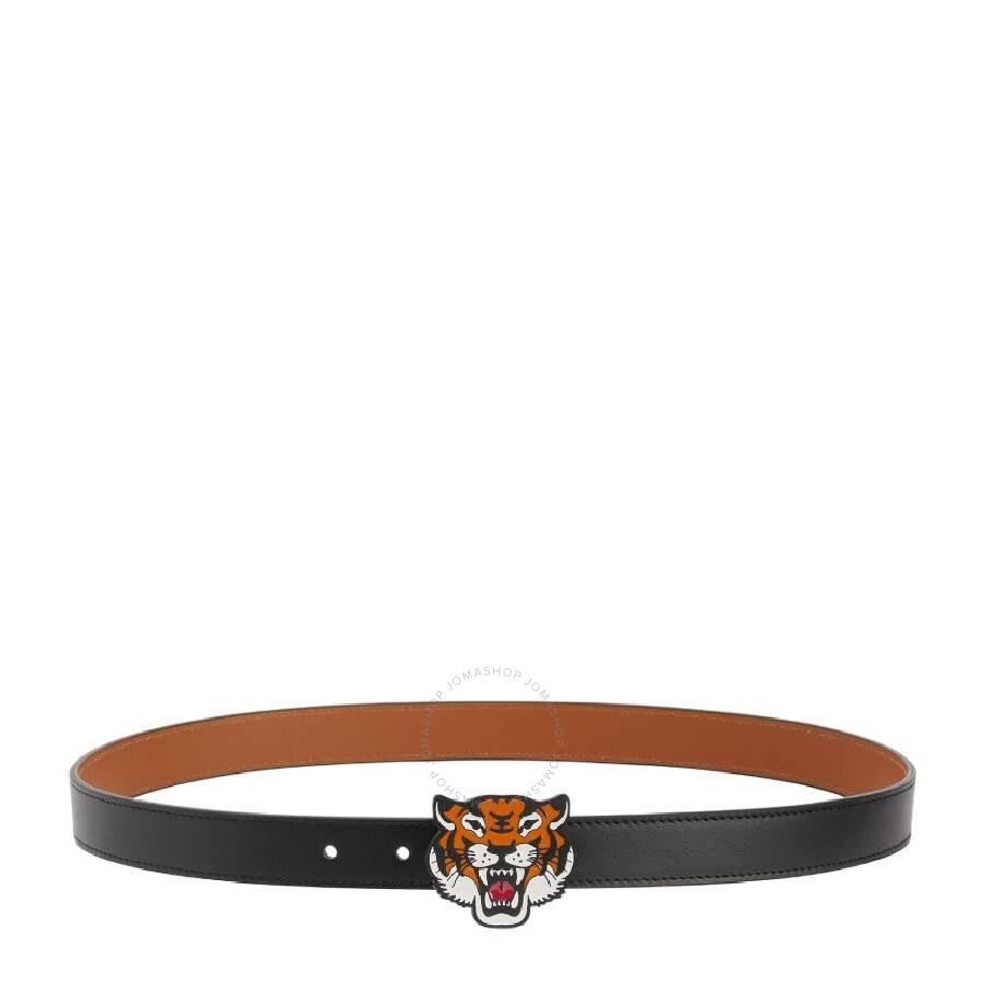 小物 KENZO Leather belt KENZO Buckle' genderless belt in leather | KENZO