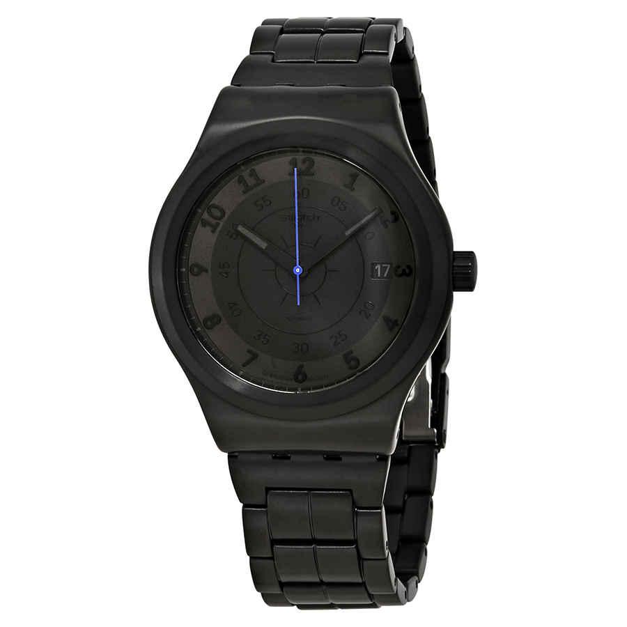 swatch automatic black