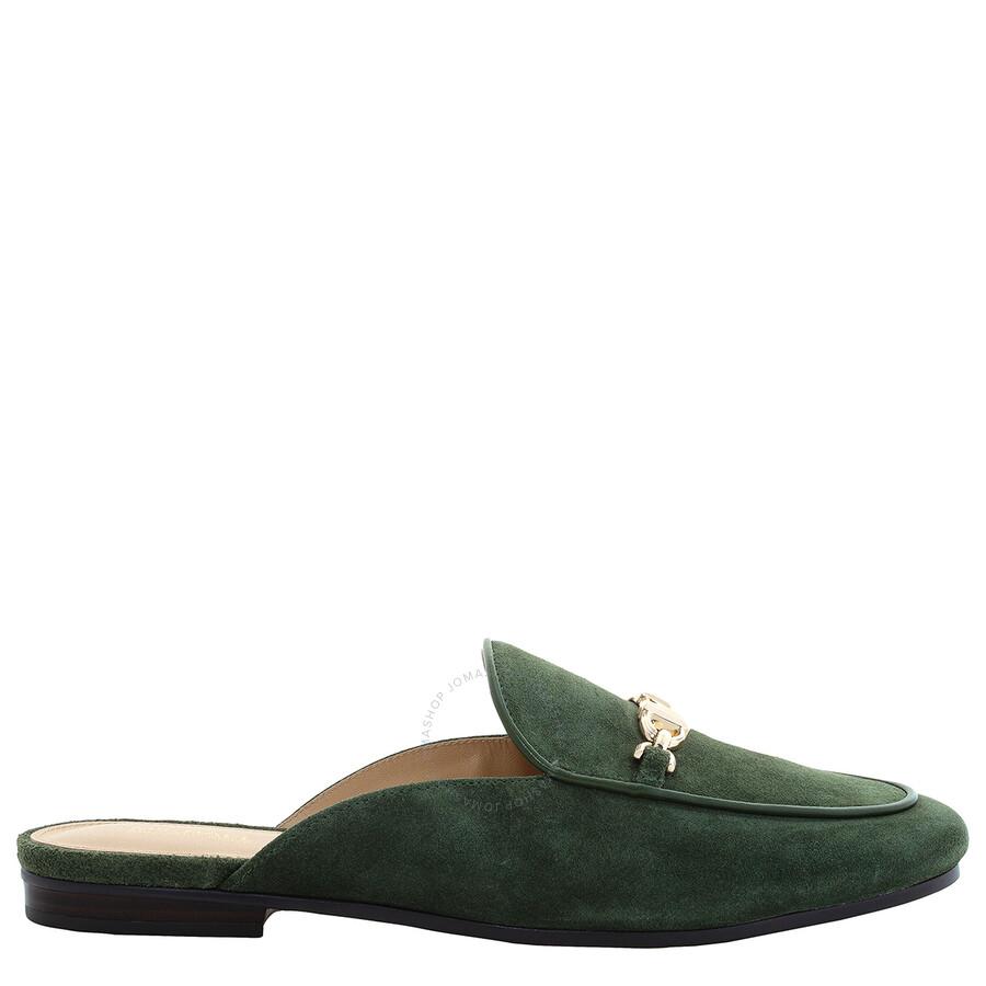 Michael Kors Amazon Suede Tiffanie Mules in Green Lyst UK
