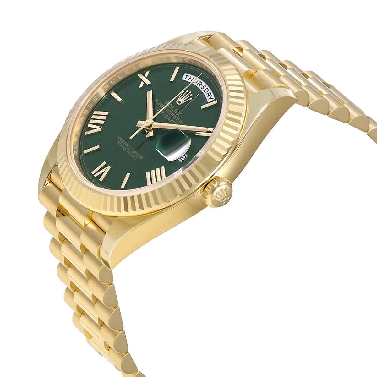 Rolex presidential green dial clearance