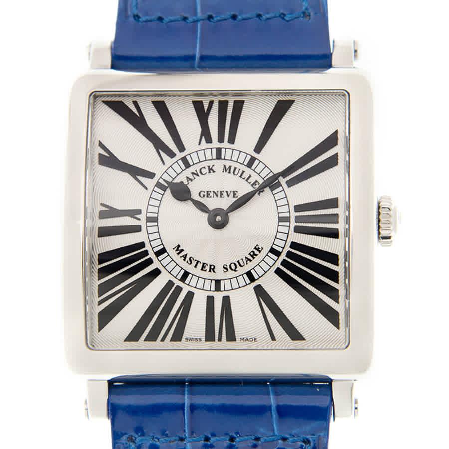 Franck Muller Master Square Quartz Silver Dial Unisex Watch 6002 M