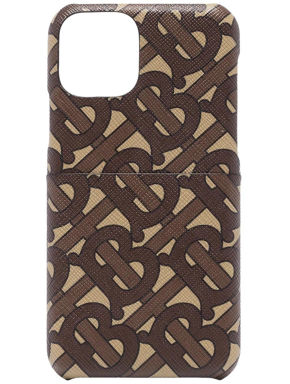 Burberry Monogram Rufus Iphone 11 Pro Case in Brown for Men | Lyst