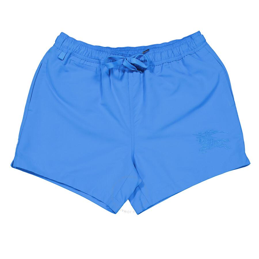 Burberry Greenford Ekd Swim Trunks in Blue for Men | Lyst