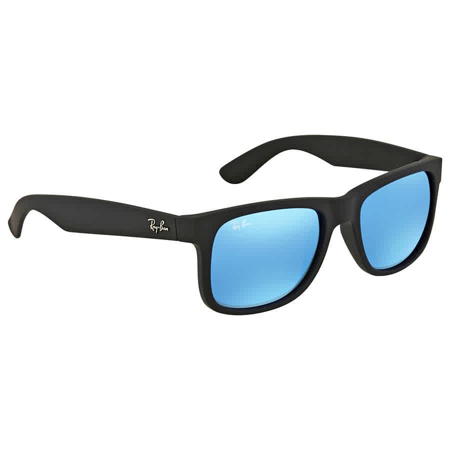 Ray-Ban Ray-ban Justin Color Mix Blue Mirror Lens Sunglasses Rb4165 622/55  for Men | Lyst