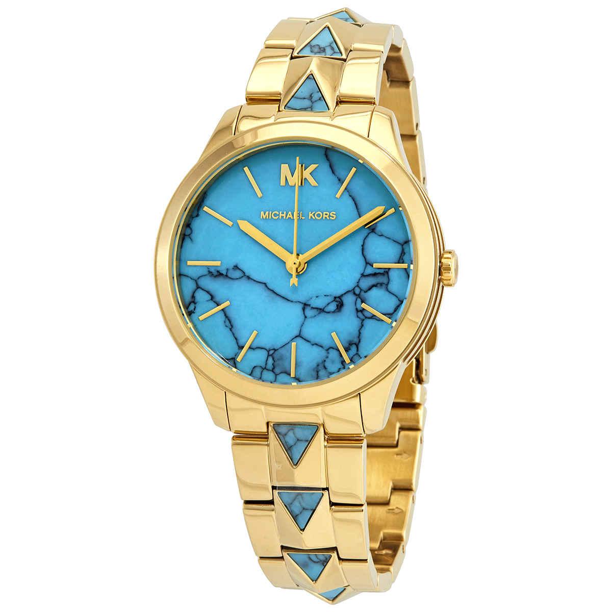 Michael Kors Runway Mercer Turquoise 