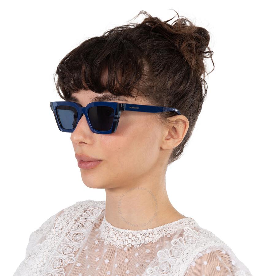 Burberry Briar Dark Blue Square Sunglasses Be4392u 405780 52