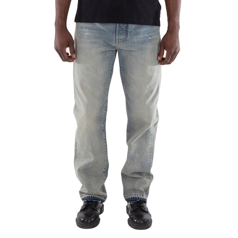 Amiri Antique Released Hem Straight Jeans in Blue for Men Lyst UK - Main Image