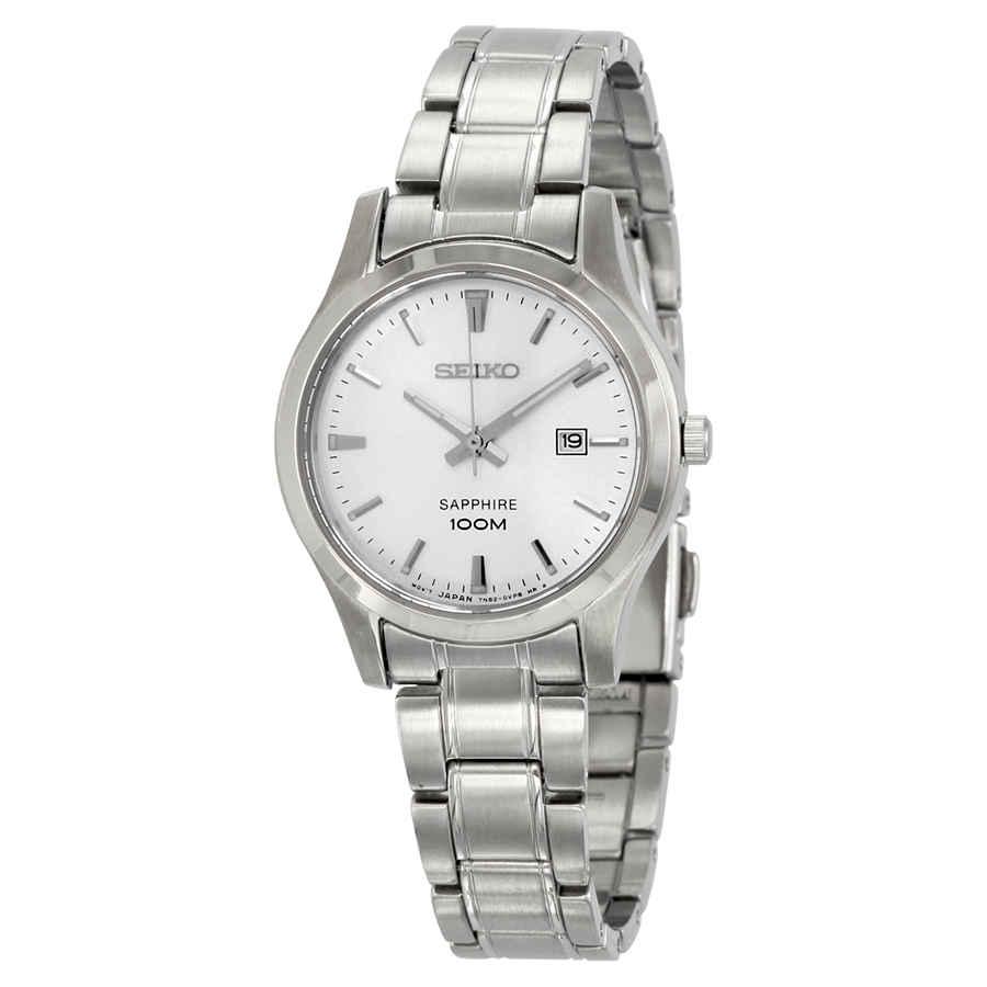 seiko silver dial watch