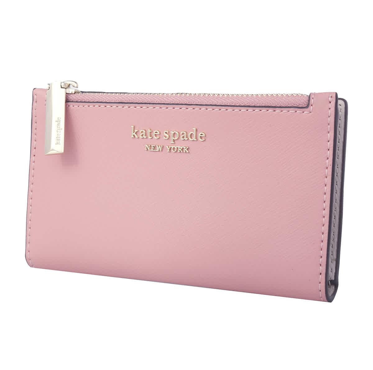 Kate Spade Spencer Small Slim Bifold Wallet in Pink Lyst