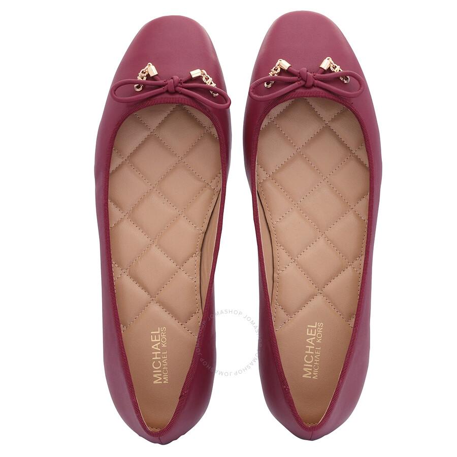 Michael kors flats red new arrivals