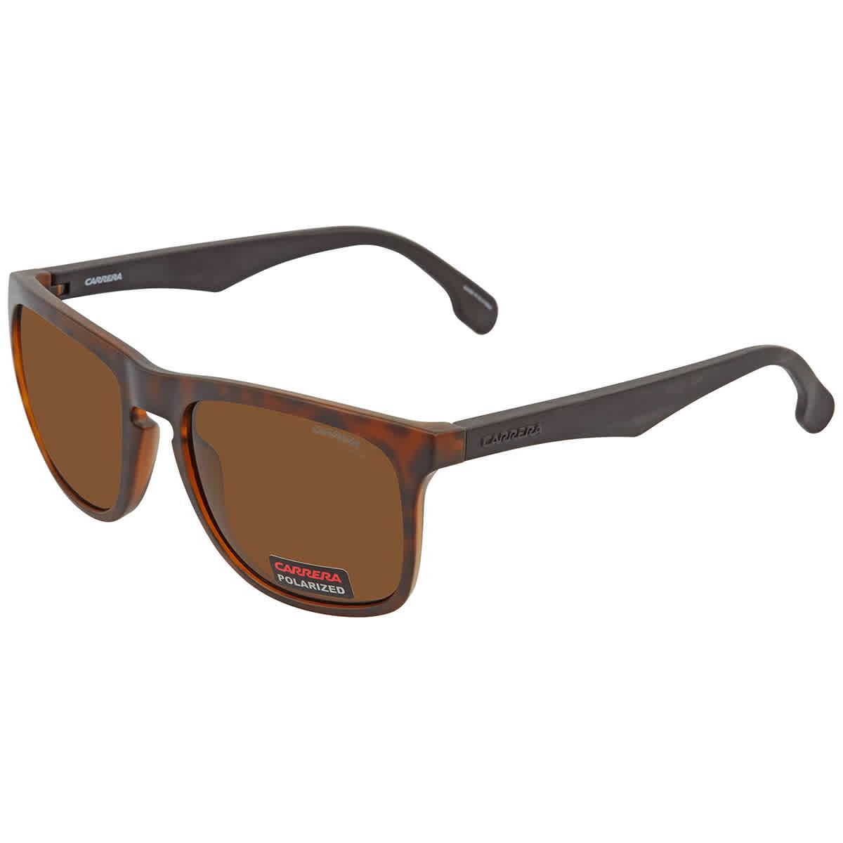 Carrera Polarized Bronze Square Sunglasses 5043/s 0n9p/sp 56 in Brown | Lyst