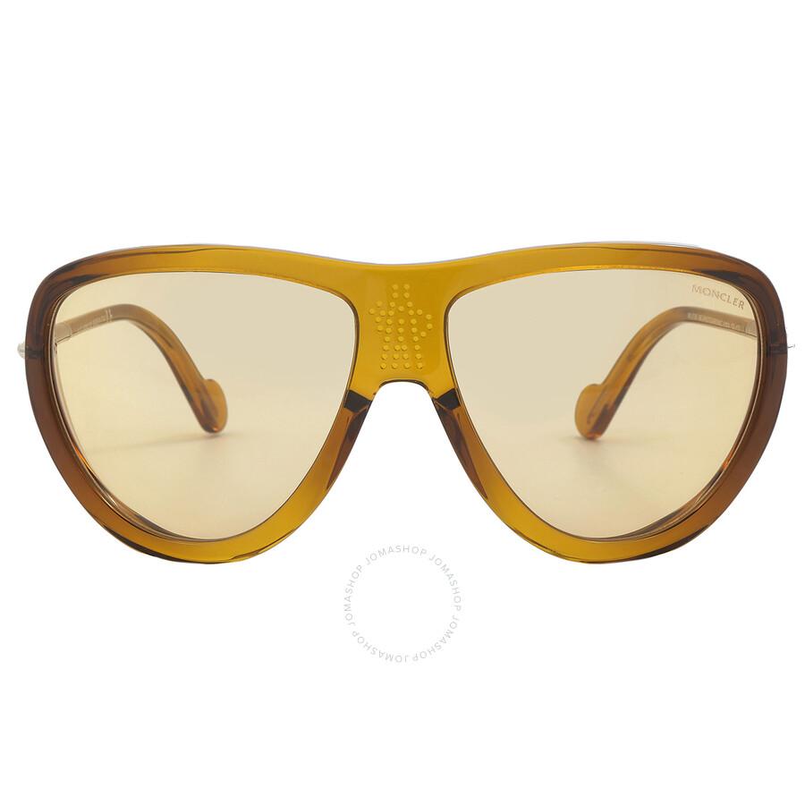 Moncler Honey Mask Sunglasses Ml0128 39c 61 in Brown | Lyst UK 