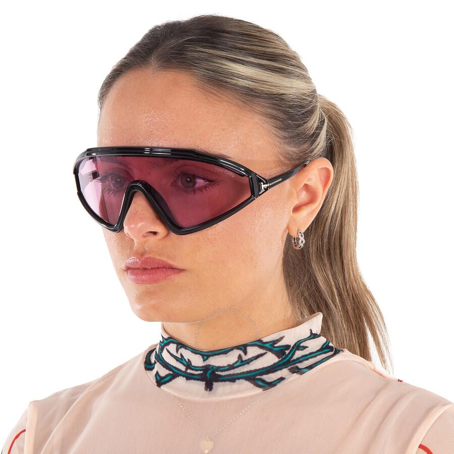 希少✨TOM FORD Rhi TF252 Purple sunglasses NEW TOM FORD TF 252 05B RHI PURPLE GRADIENT AUTHENTIC