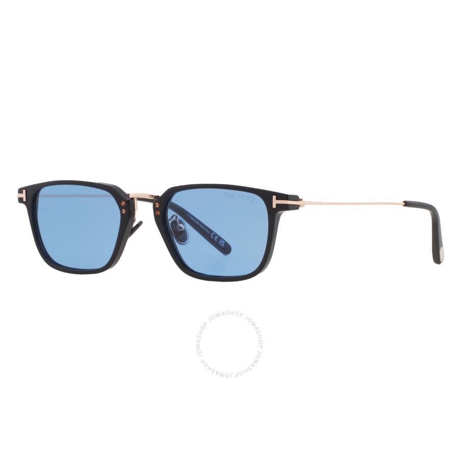 Tom Ford Square Sunglasses Ft1042-d 01v 52 in Blue for Men | Lyst