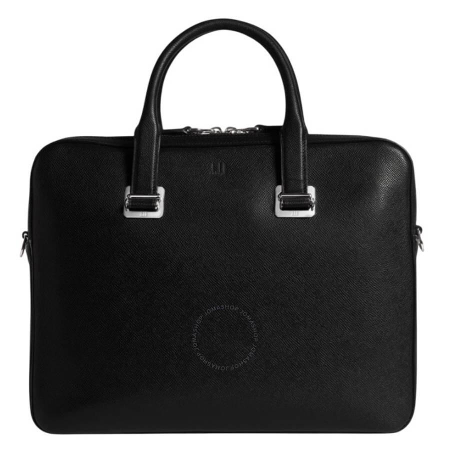 dunhill Document Case | Cadogan Single Gusset | Black