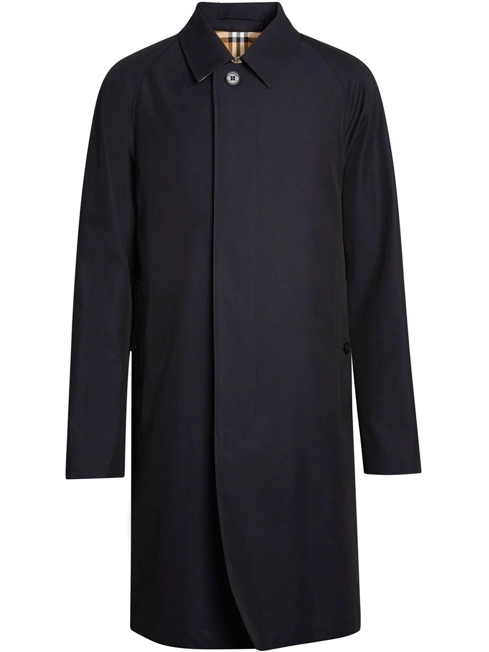 burberry camden cotton car coat