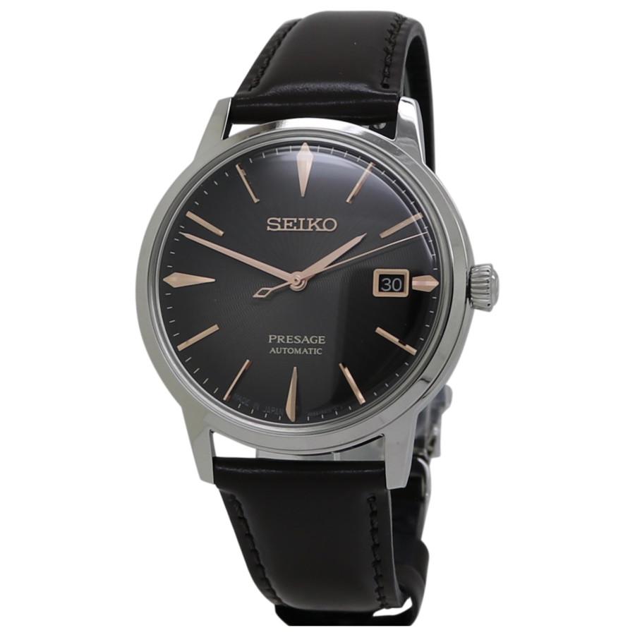 Seiko Presage Automatic Black Dial Watch for Men Lyst