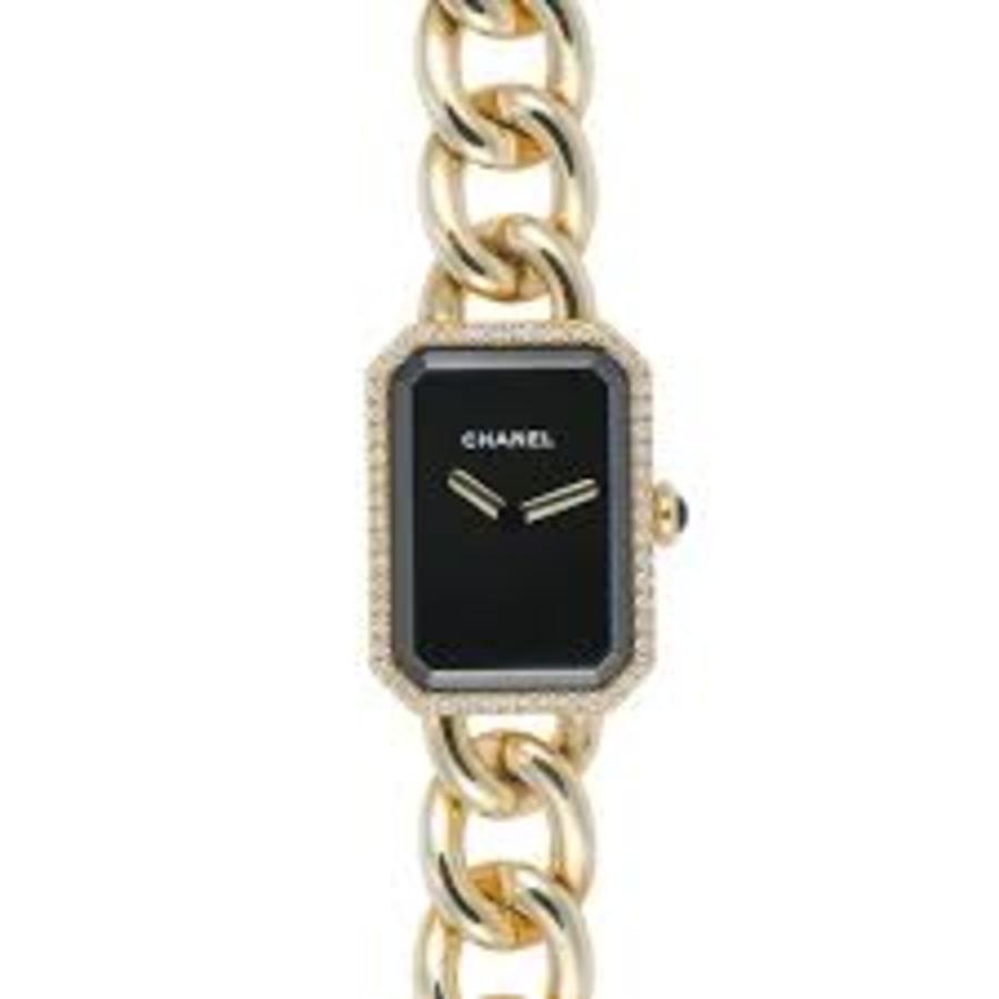 Chanel 18k Gold Diamond Premiere Watch 