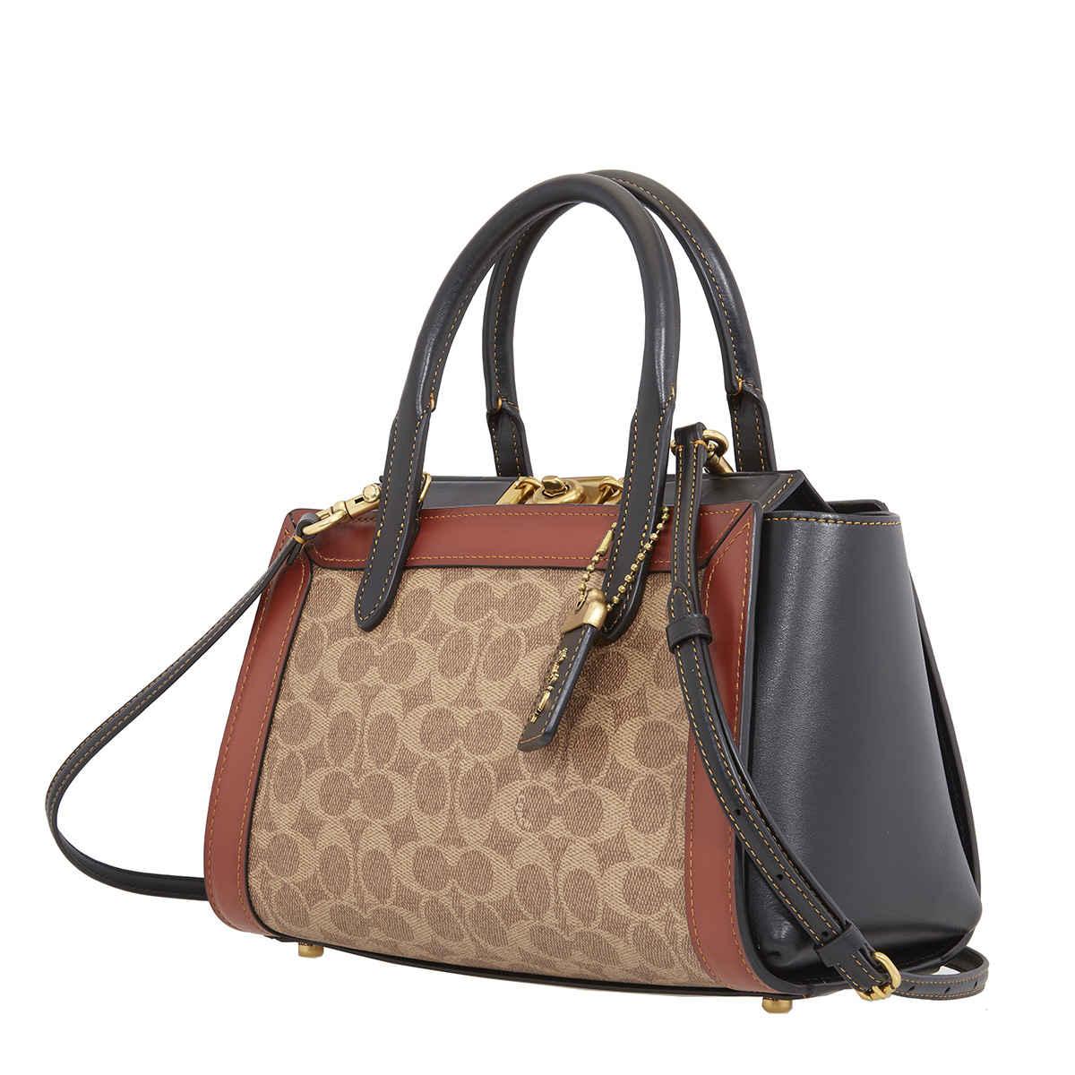 COACH Troupe Tote In Signature Canvas in Brown