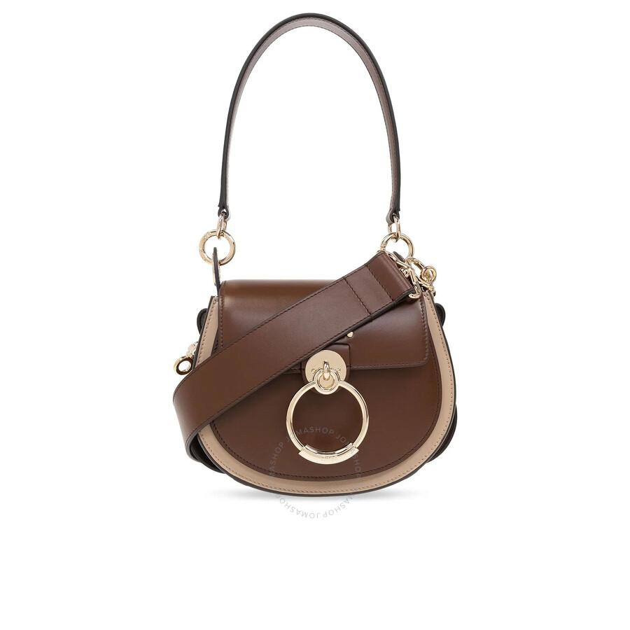 Chloe Chole Tess Shoulder Bag in Brown Lyst UK