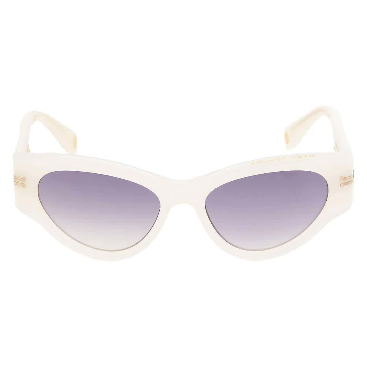 Marc Jacobs 57mm Cat Eye Sunglasses In White | ModeSens