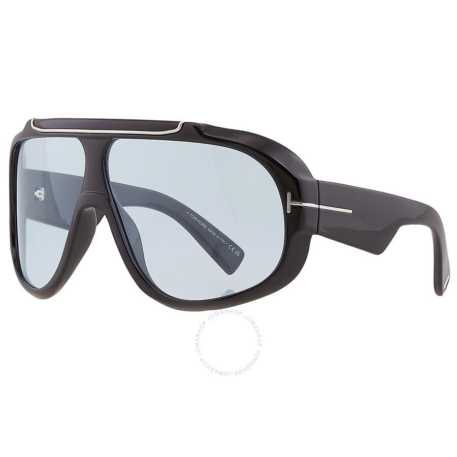 Tom Ford Rellen Blue Mask Sunglasses Ft1093 01v 71 in Black  display picture 3