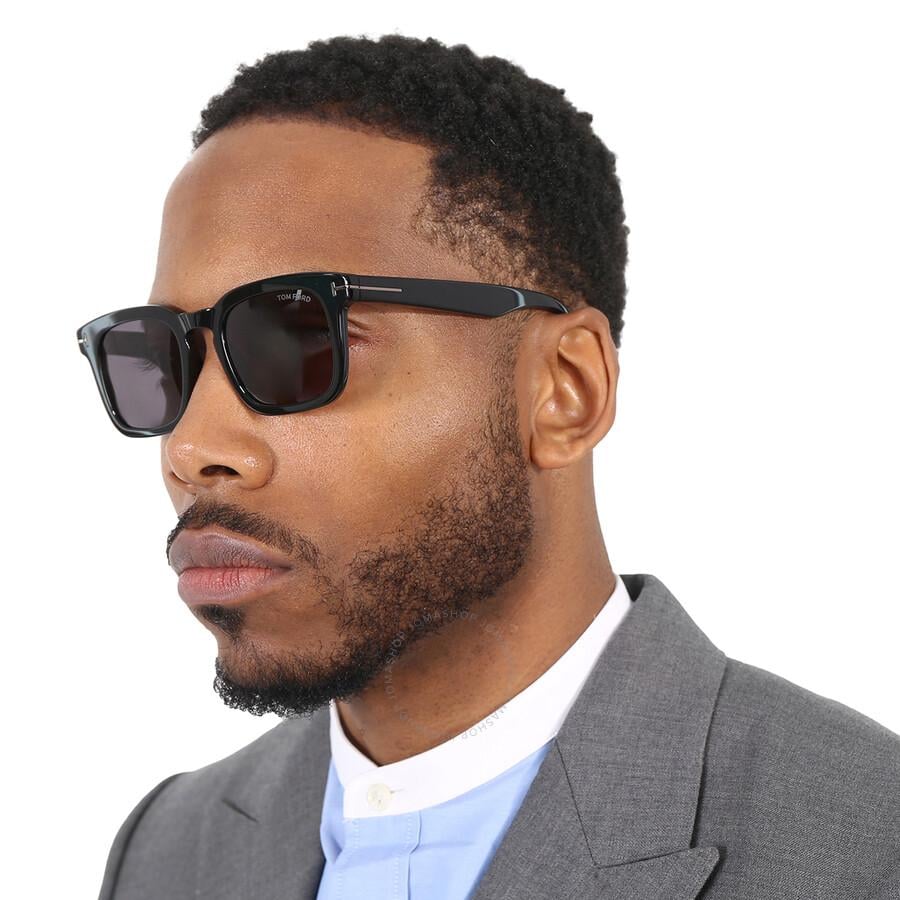 Tom Ford Dax Smoke Square Sunglasses Ft0751 n 01a 50 in Grey for Men Lyst UK