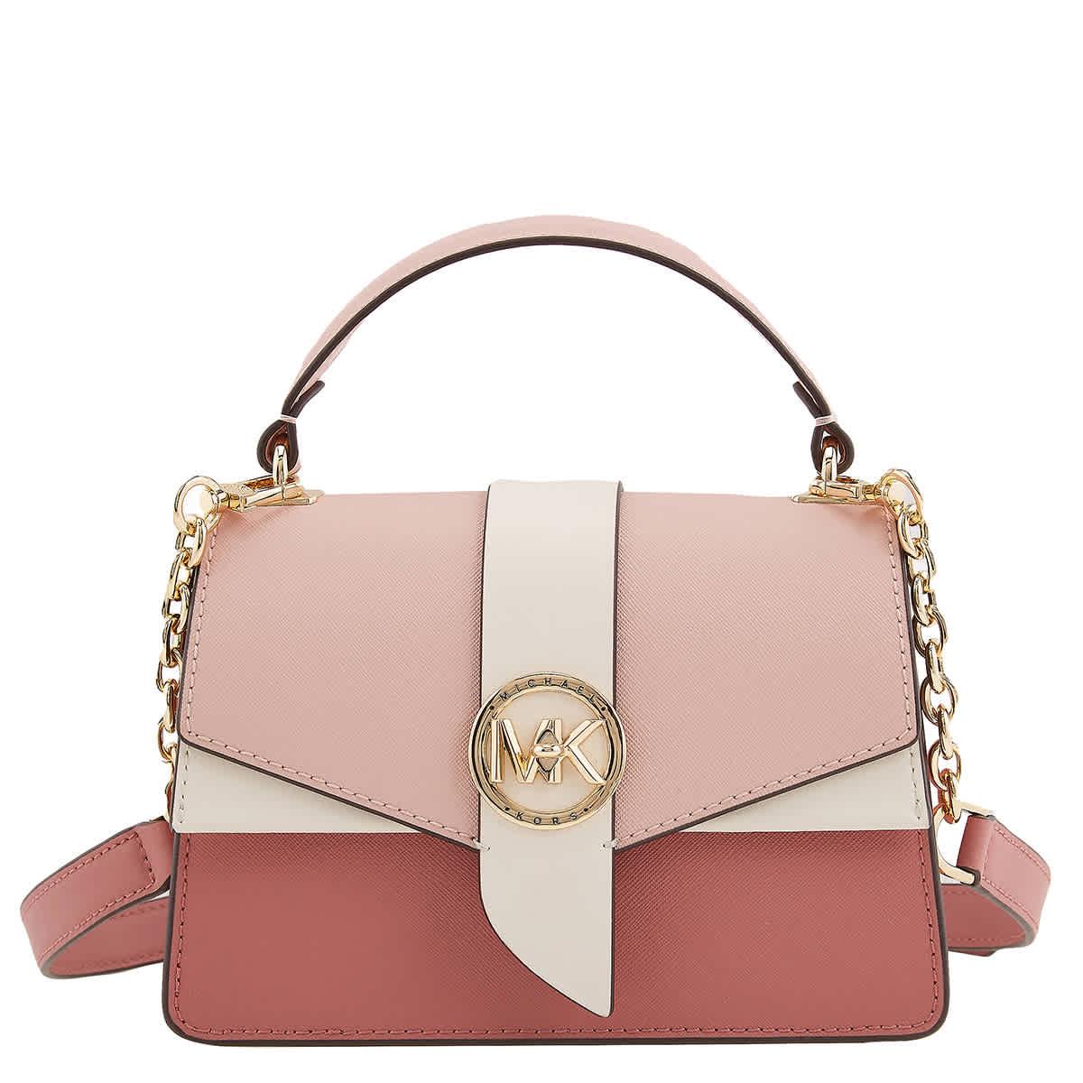 Michael Kors Greenwich Extra Small East/West Sling Crossbody Pink