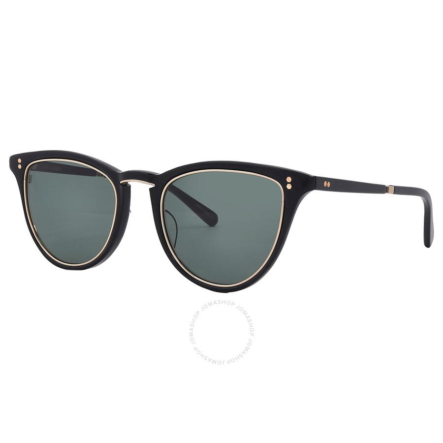 Mr. Leight Runyon S G15 Cat Eye Sunglasses Ml2004 Bk-12kwg/g15 51 
