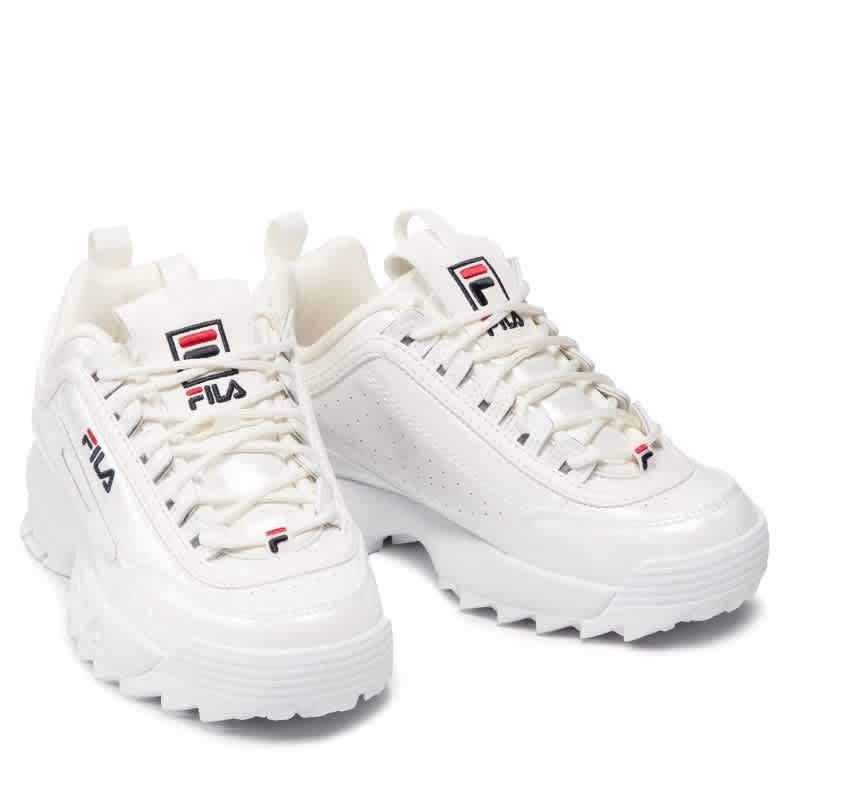 Fila White Disruptor F Low-top Sneakers | Lyst