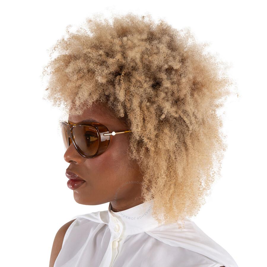 Moncler Honey Mask Sunglasses Ml0128 39c 61 in Brown | Lyst UK 