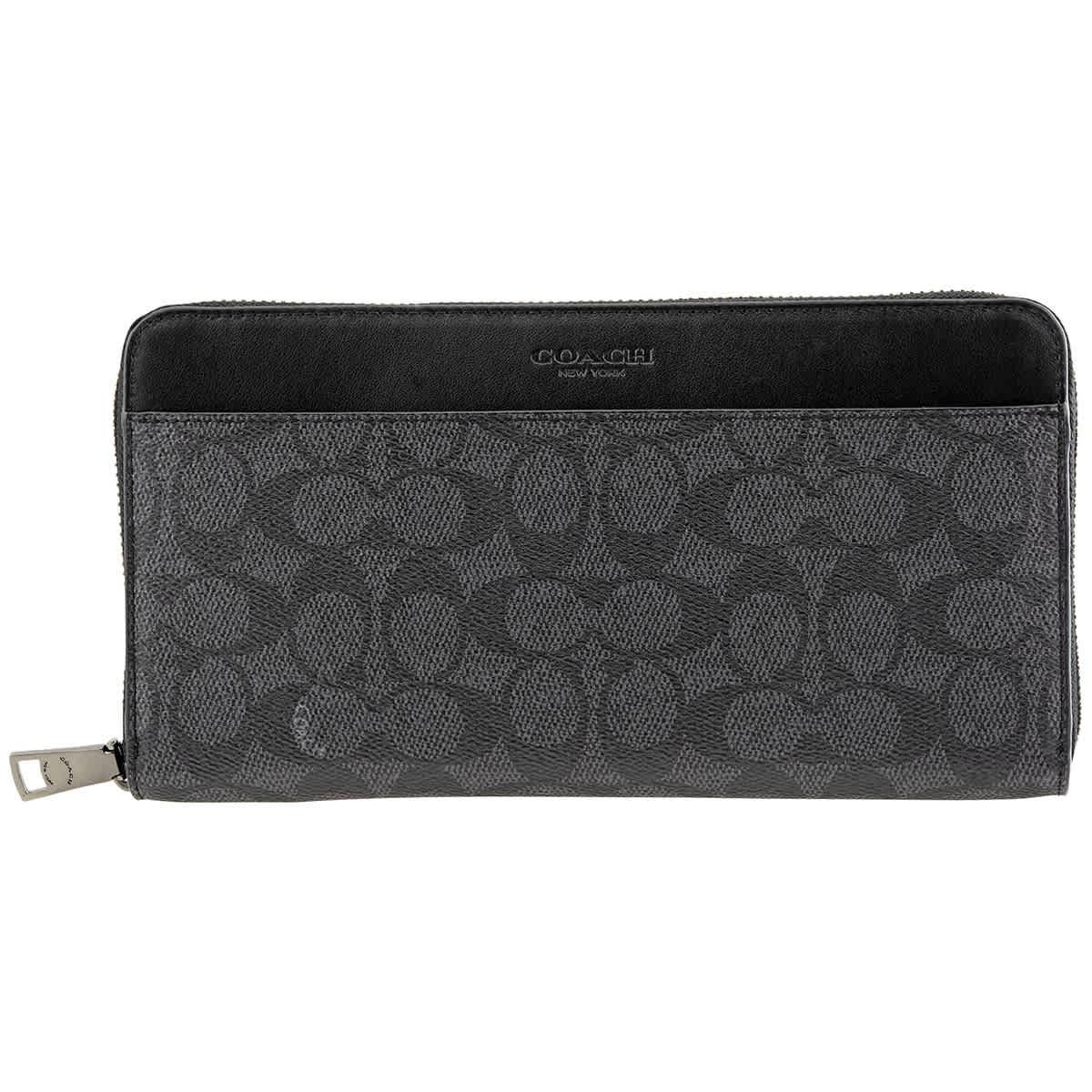 Coach mens best sale travel wallet