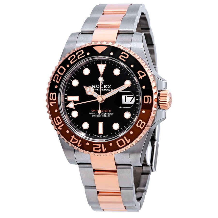 18 Ct Everose Gold Oyster Watch 