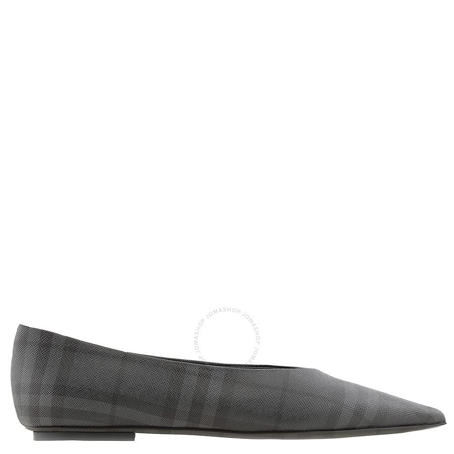 Burberry Madelina Check Ballet Flats in Black Lyst