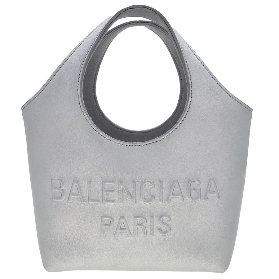 Balenciaga Mary-Kate Xs Duall Handles Tote Bag in Gray | Lyst