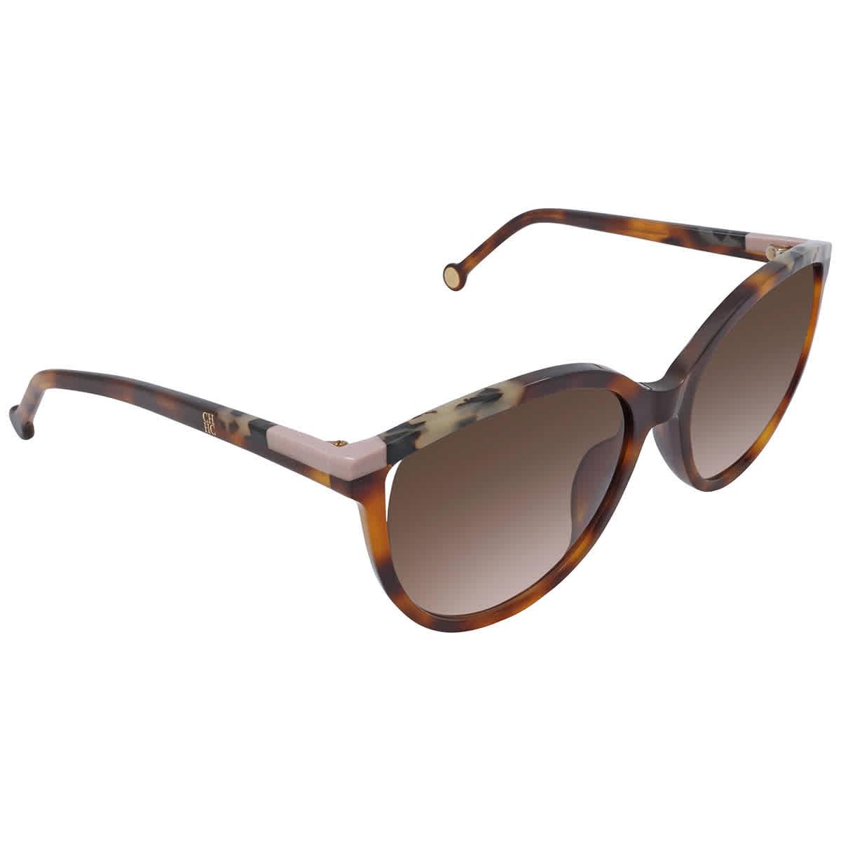 Carolina Herrera Gradient Cat Eye Sunglasses in Black Lyst
