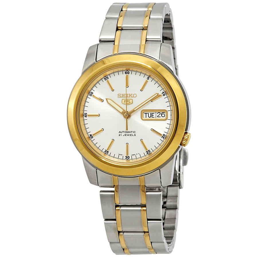 seiko automatic two tone