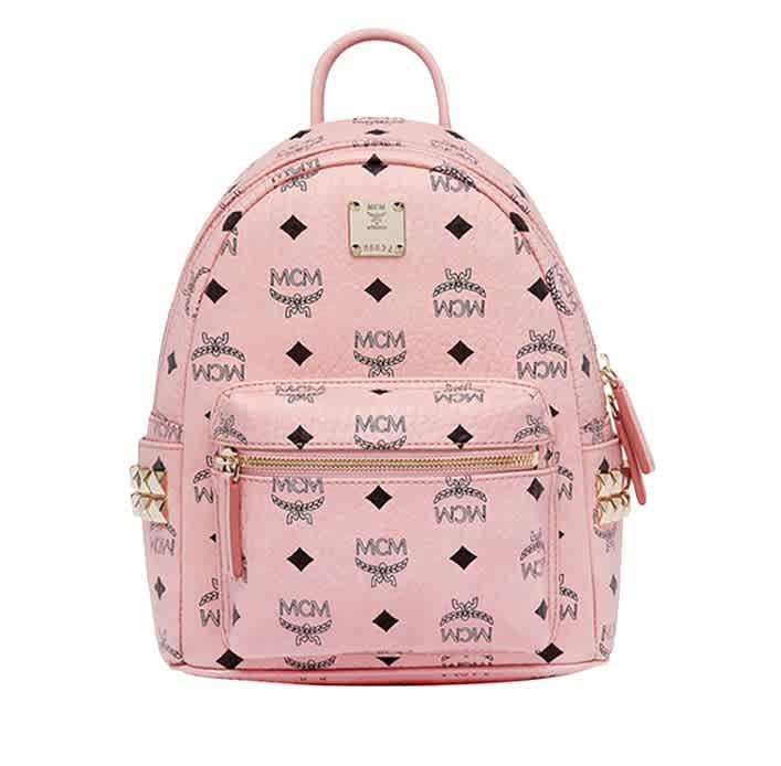 soft pink backpack
